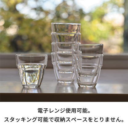 耐熱スタックグラス2個セット